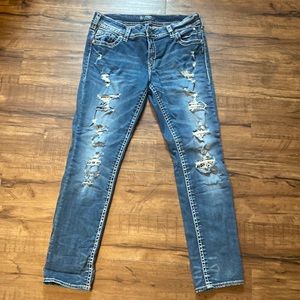 Silver Jeans. Suki W36/L31